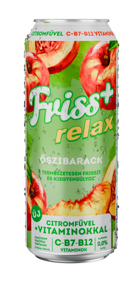 Friss+ Relax - Őszibarack